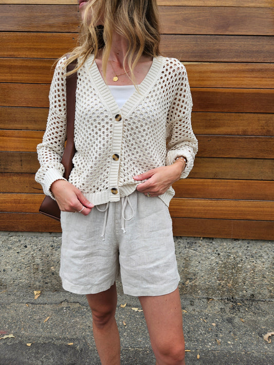 Coastal Crochet Cardigan