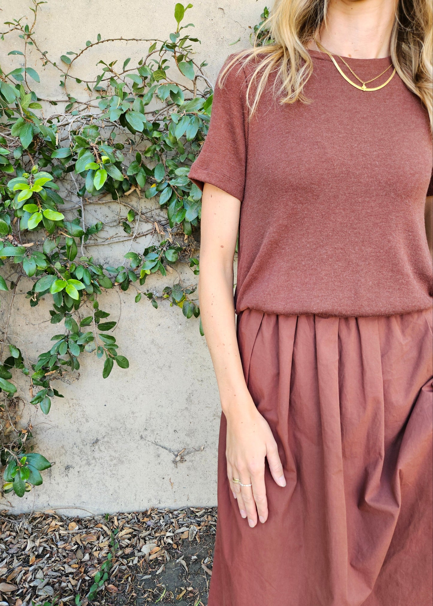 Autumn Sweater Midi Dress