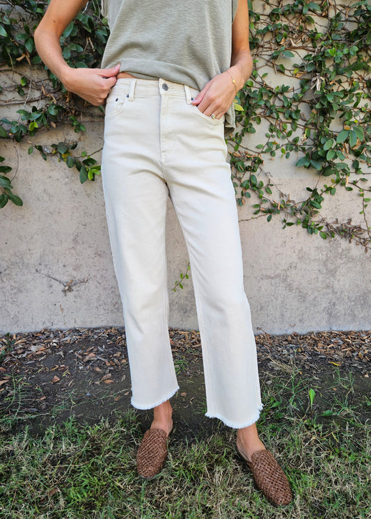 Sea Bluffs High Waisted Denim