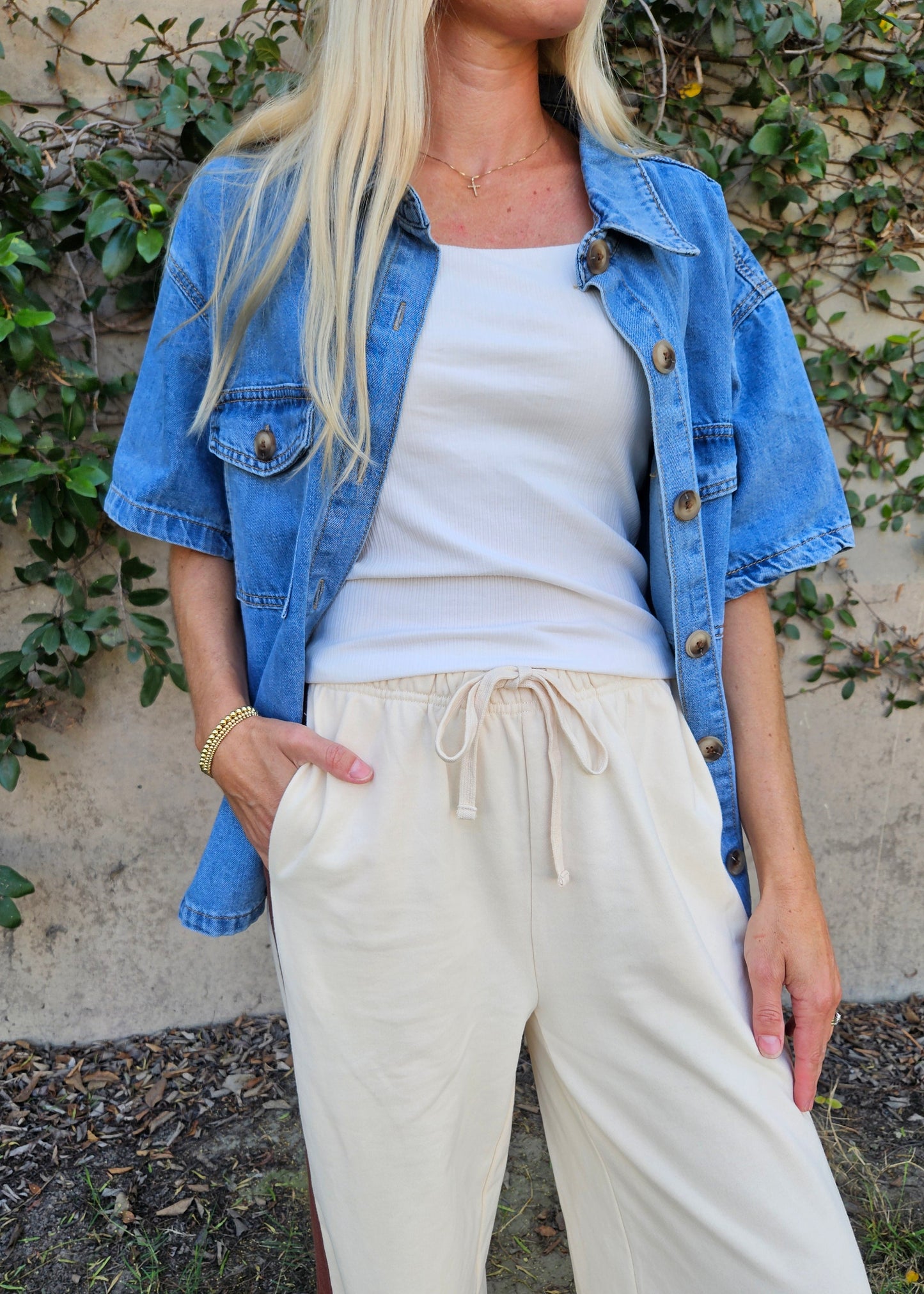 Surf City Denim Shirt