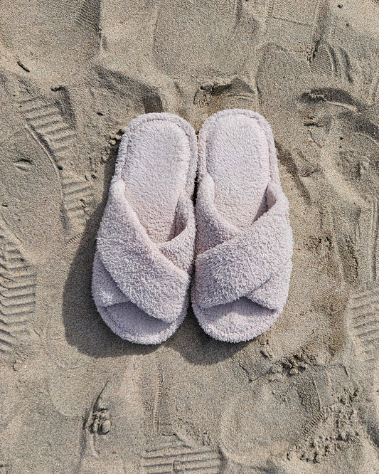 Criss Cross Cloud Slippers