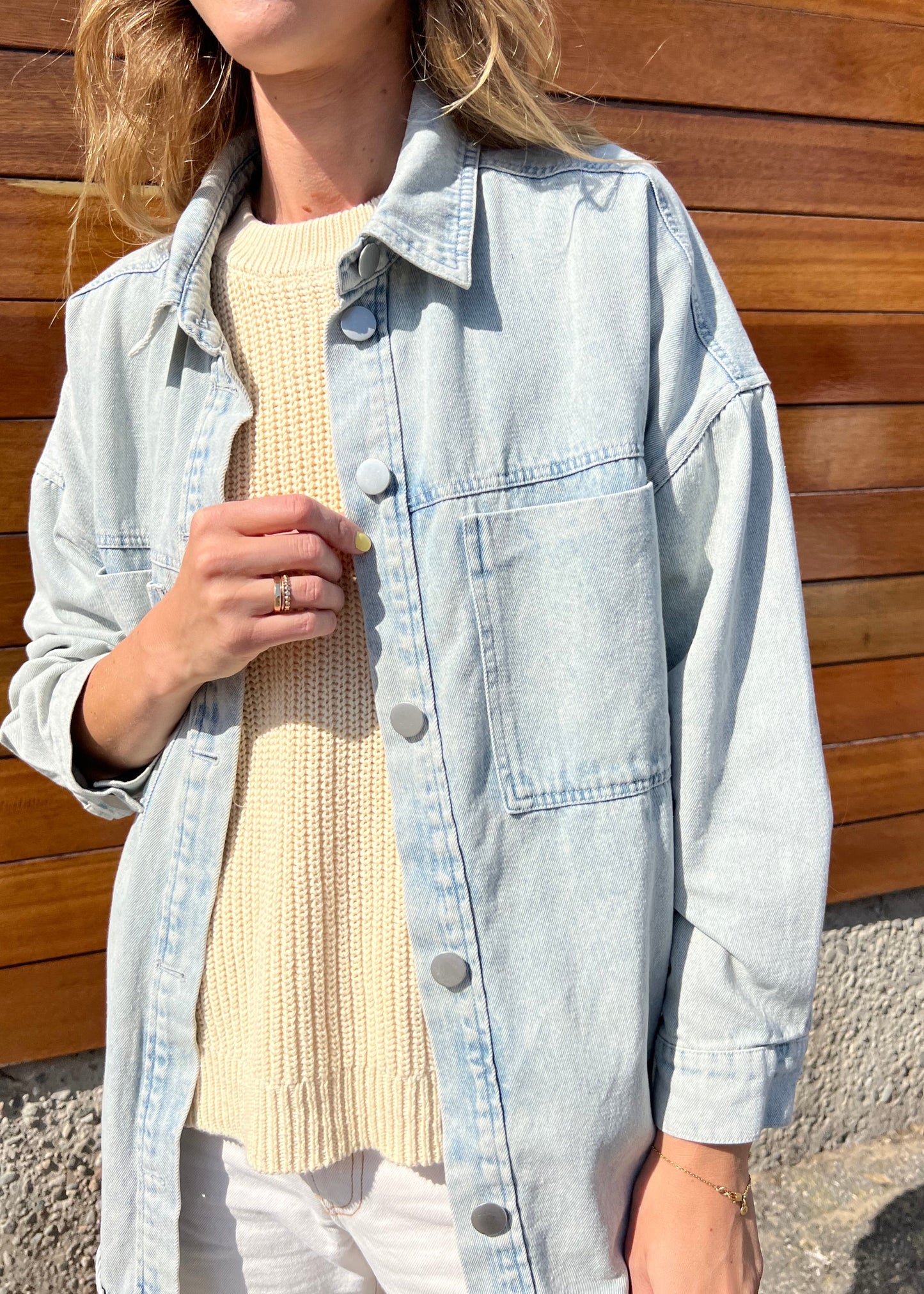 Boardwalk Denim Shacket