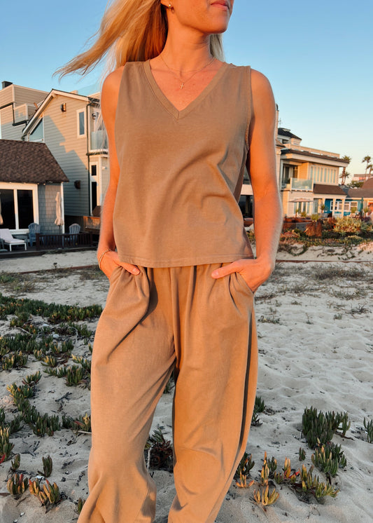 Seal Beach Tank and Pants Set