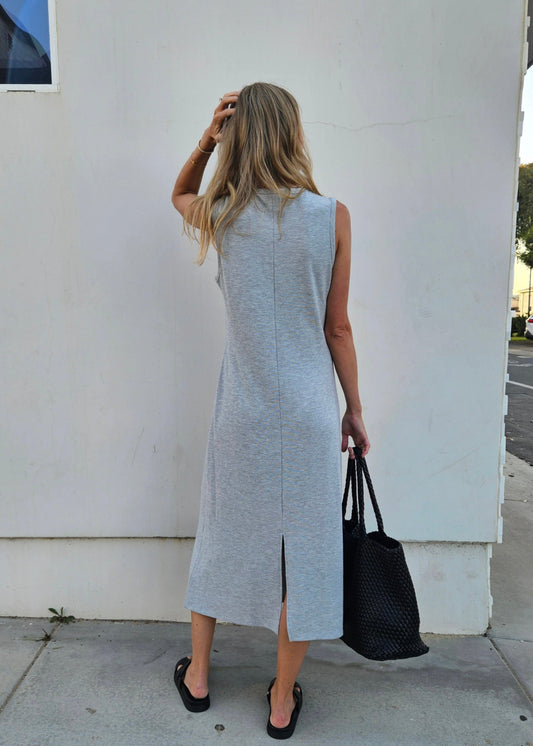 Heather Mist Midi Dress