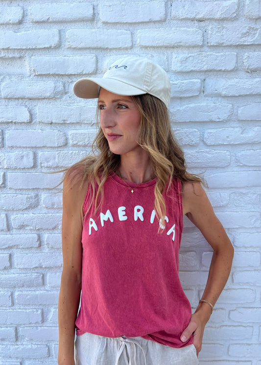 Cotton Waves Baseball Cap