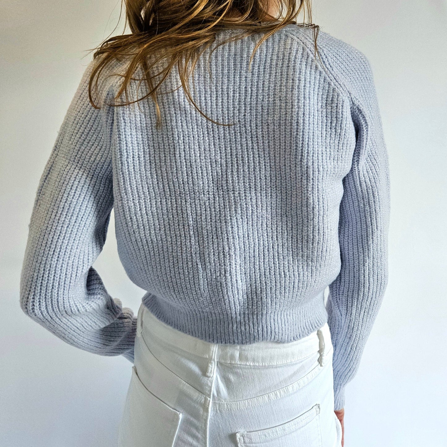 Periwinkle Knit Cardigan