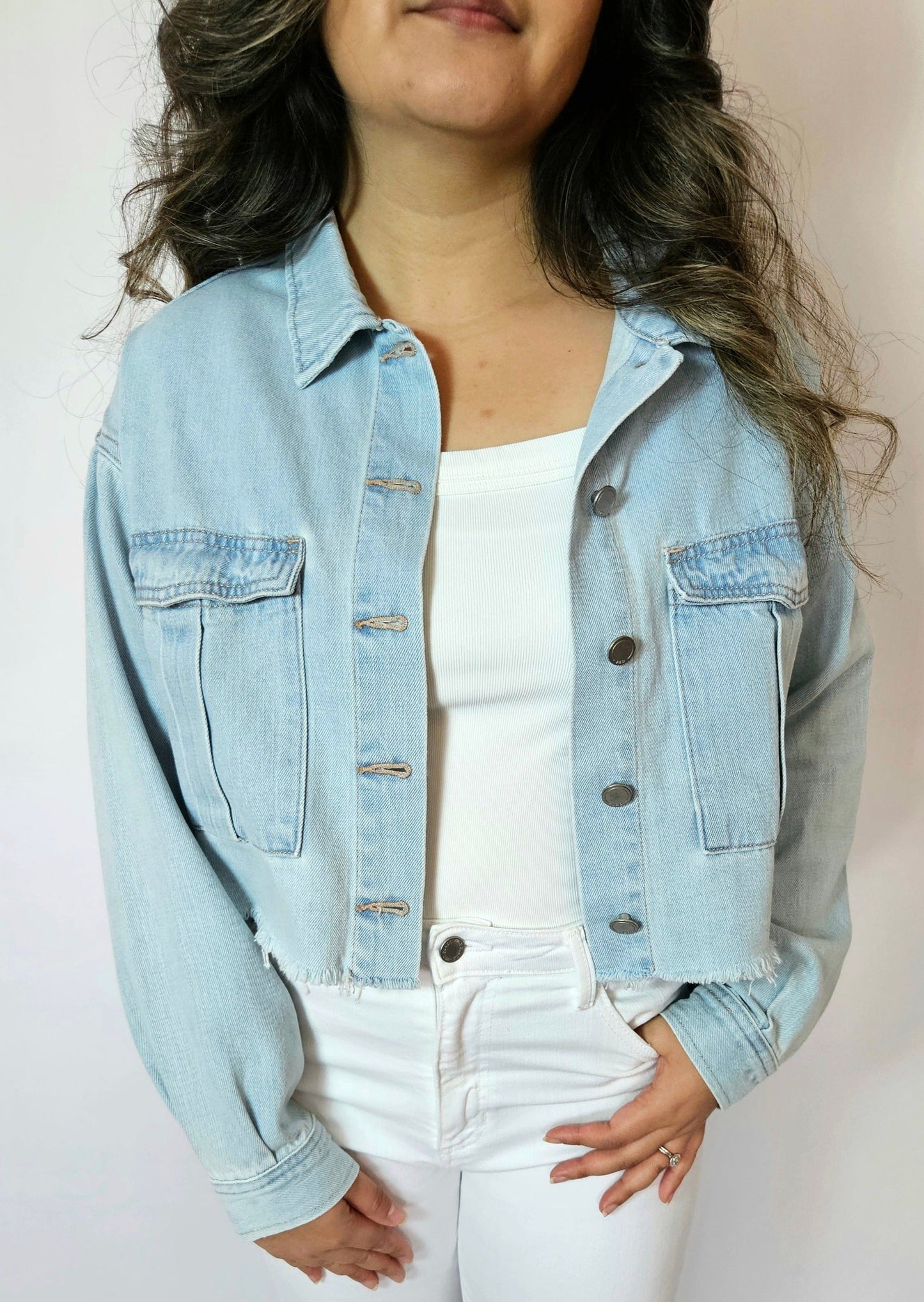 Cargo Denim Jacket