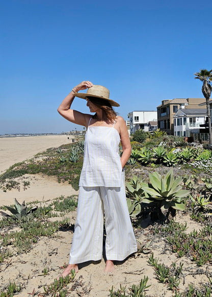 Cabana Striped Linen Pants