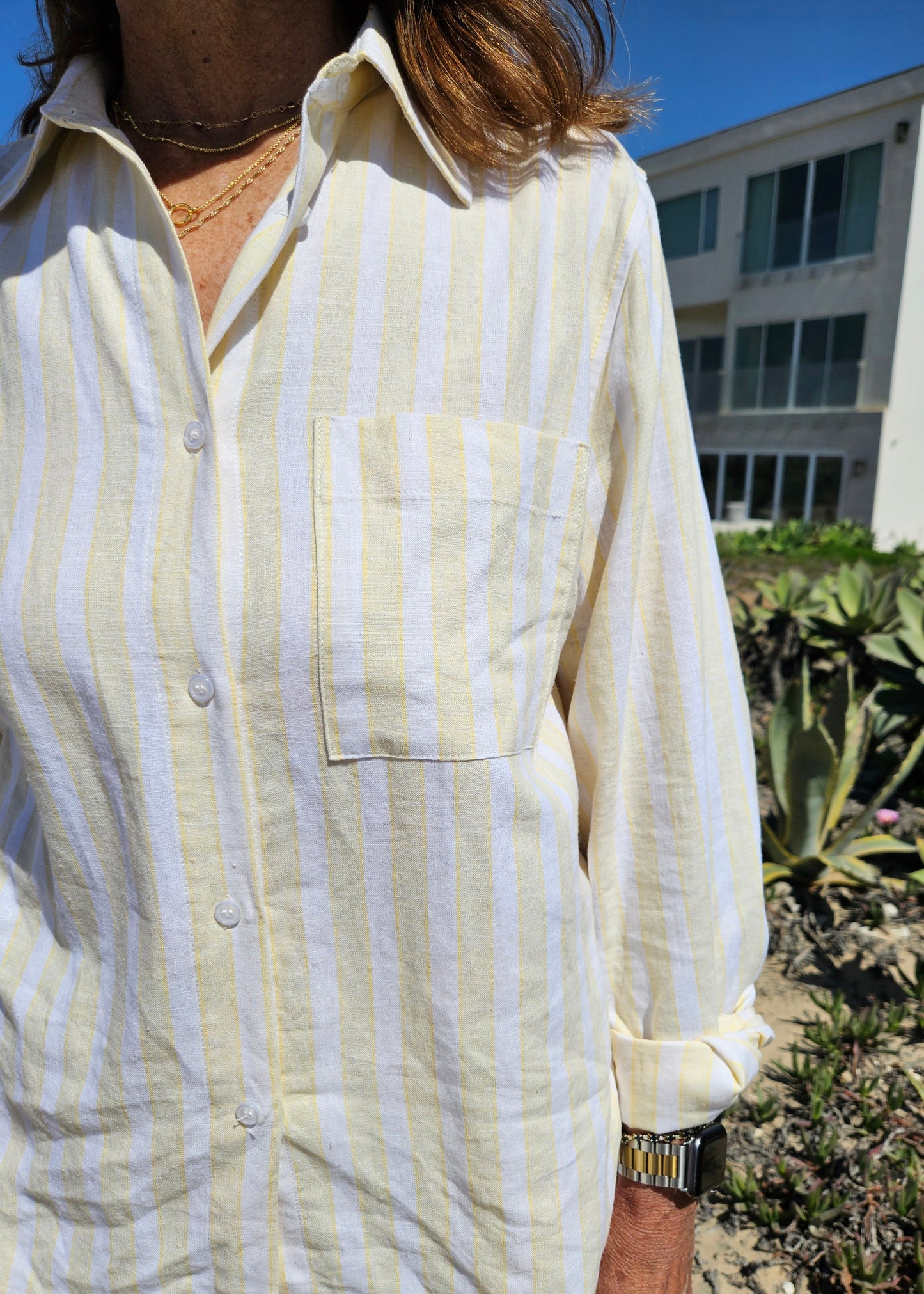 Cabana Striped Linen Shirt