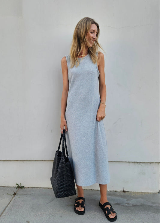 Heather Mist Midi Dress