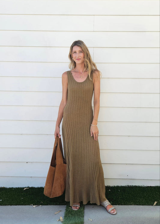 Pacific Palms Knit Maxi
