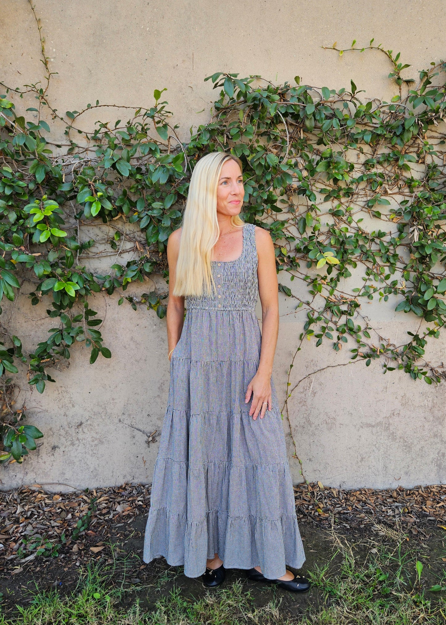 Willowbrook Gingham Maxi