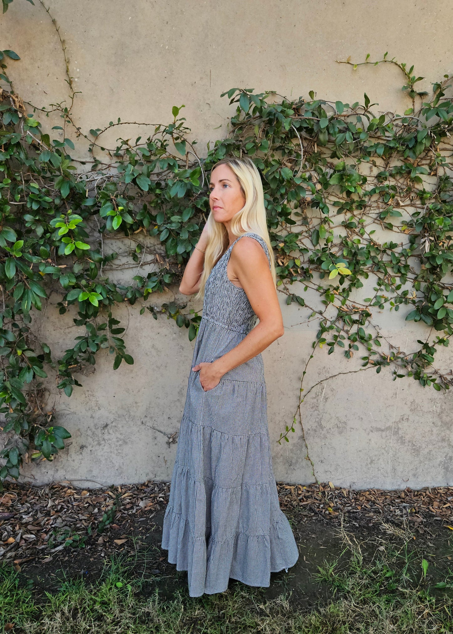 Willowbrook Gingham Maxi