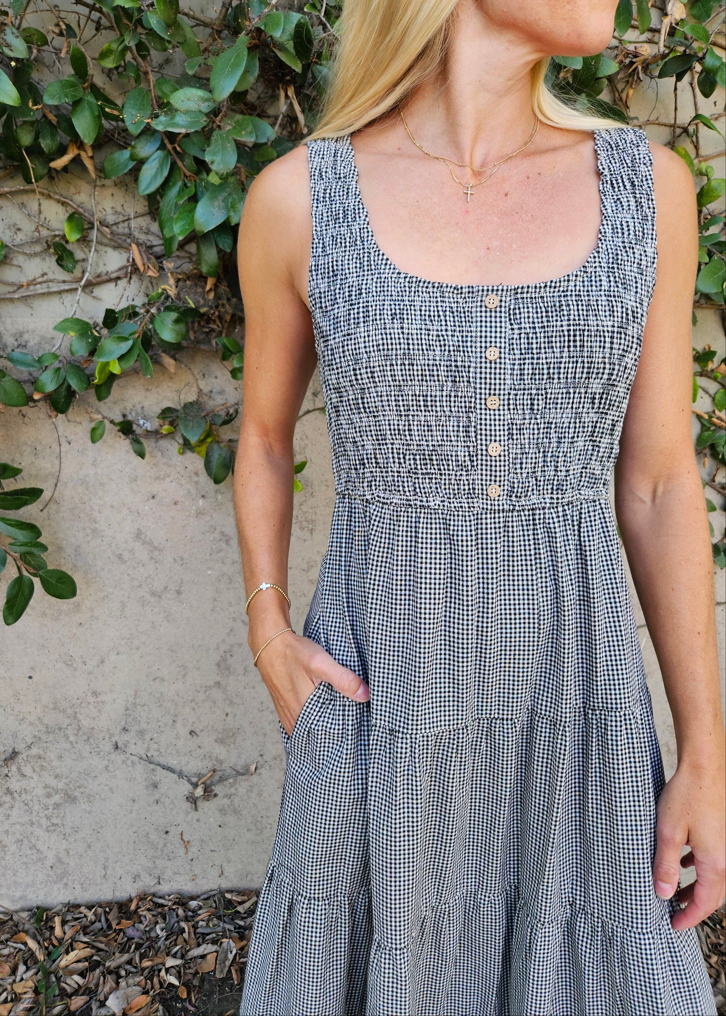 Willowbrook Gingham Maxi