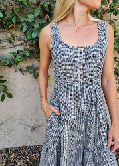 Willowbrook Gingham Maxi