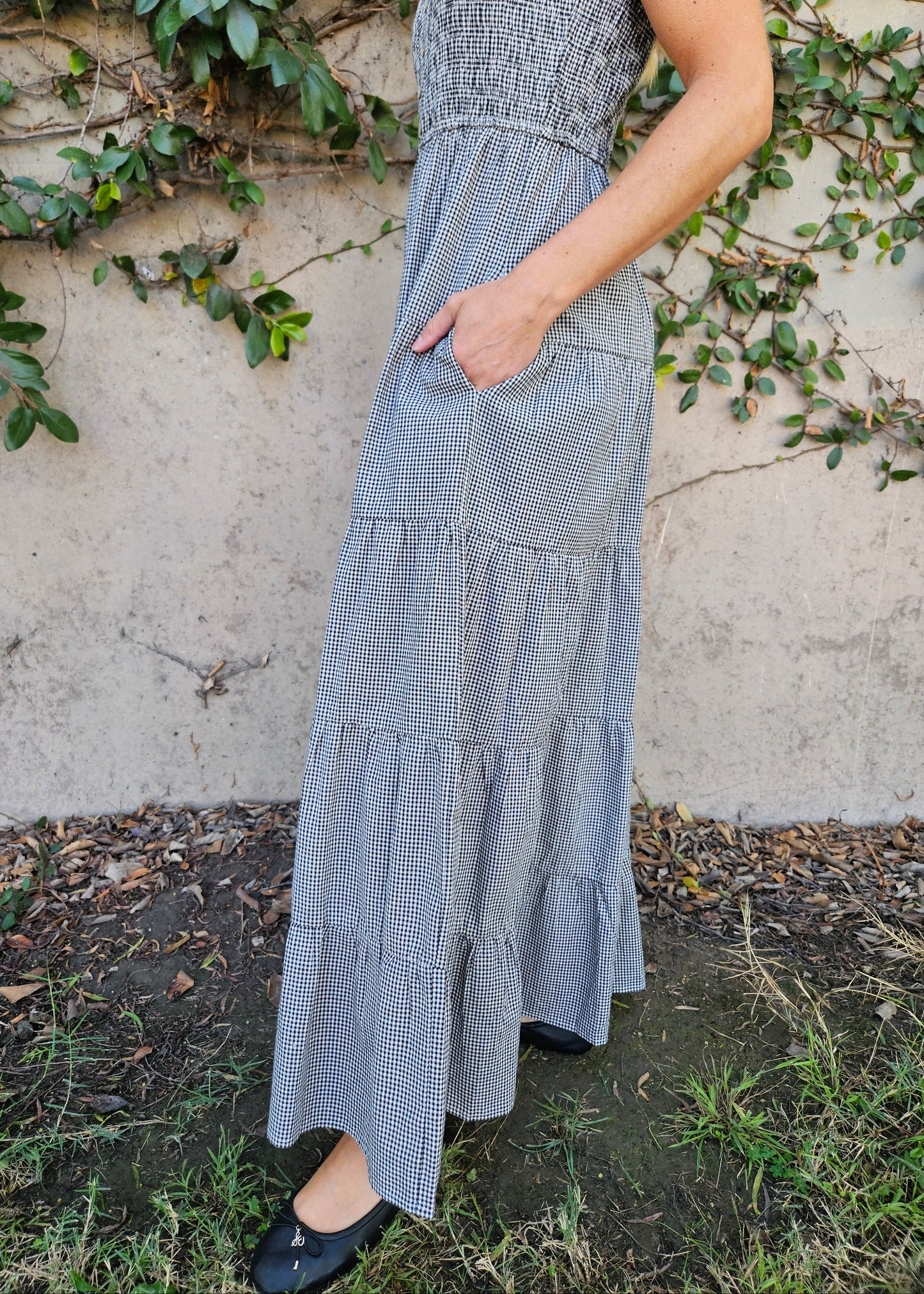 Willowbrook Gingham Maxi