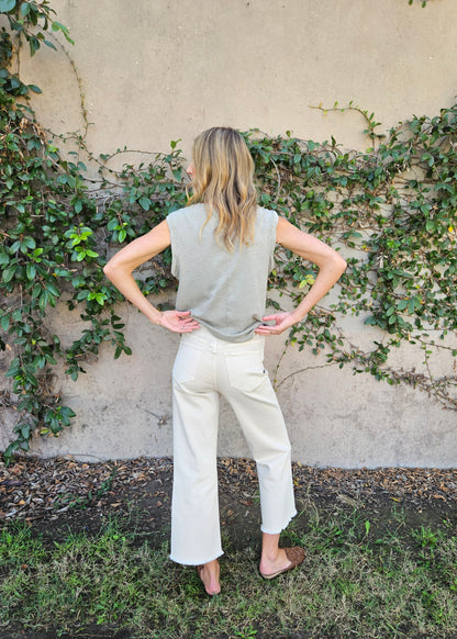 Sea Bluffs High Waisted Denim