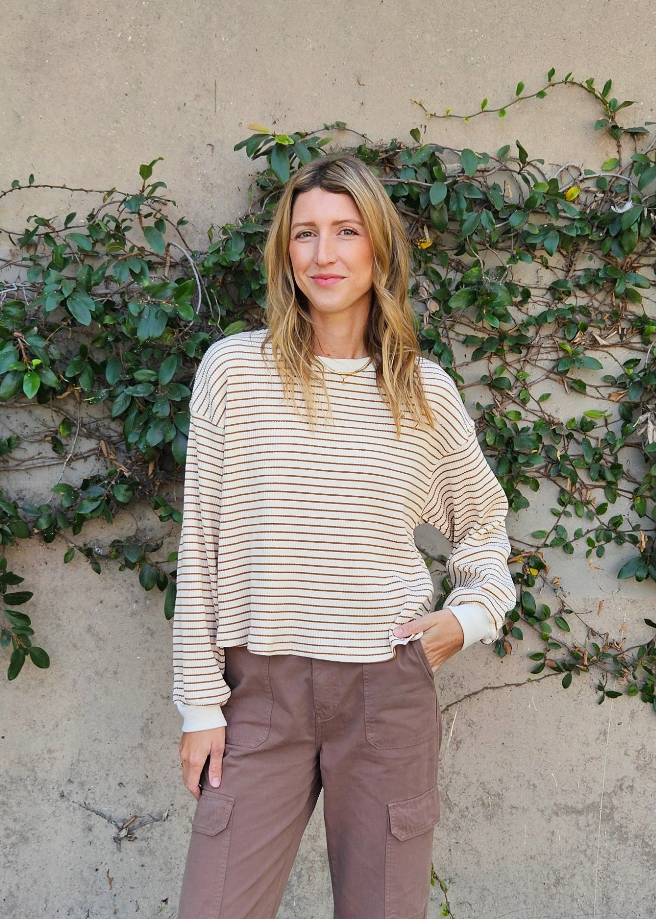 Fall Days Knit Long Sleeve