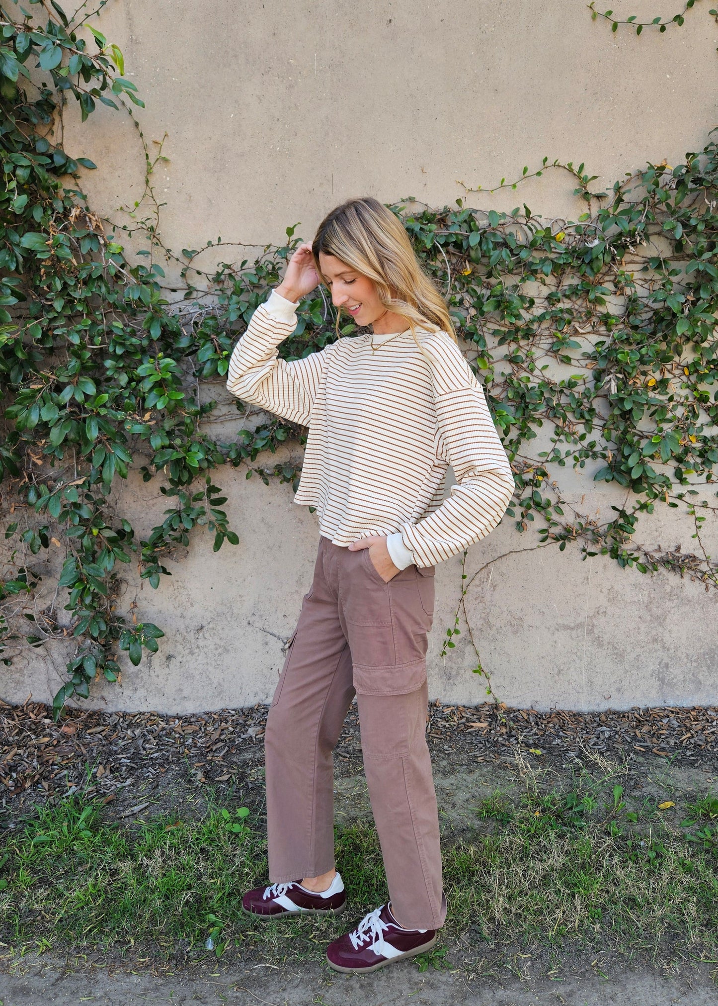 Fall Days Knit Long Sleeve