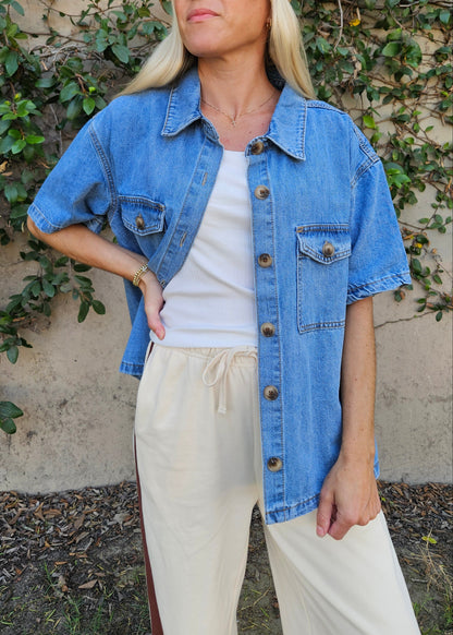 Surf City Denim Shirt