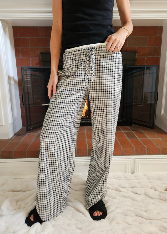 Holiday Gingham Lounge Pants