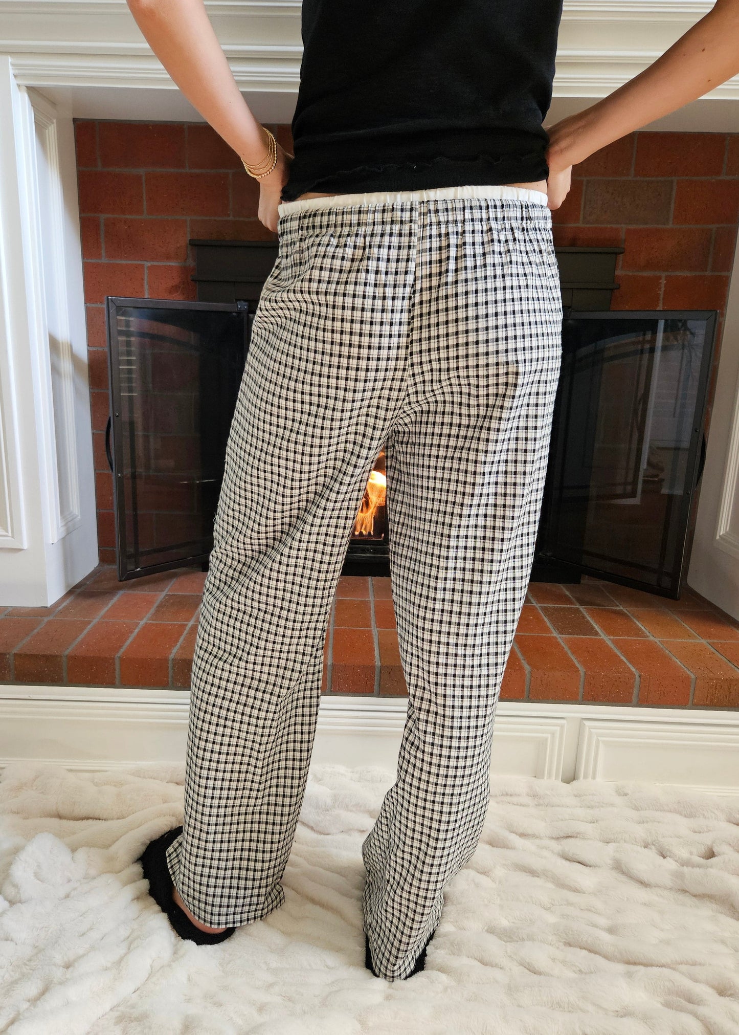 Holiday Gingham Lounge Pants