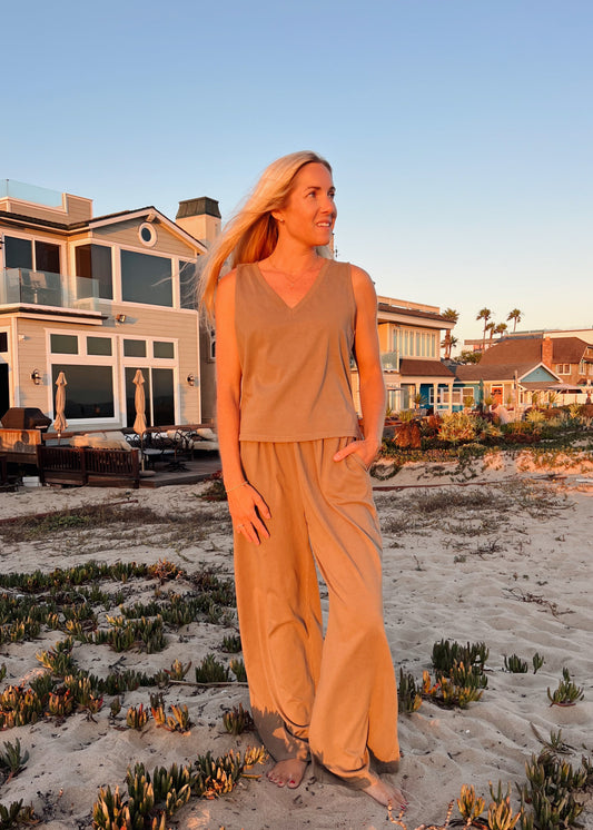 Seal Beach Tank and Pants Set